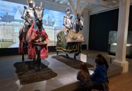 Les CM1 à l’exposition “Chevaliers”